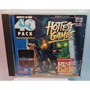 Imagitec CD-ROM 40 Pack Hottest Games Featuring Rise of the Triad (PC, 1994)